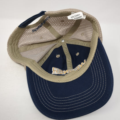 Werner Strapback Hat Multi One Size Adjustable Embroidered Colorblock