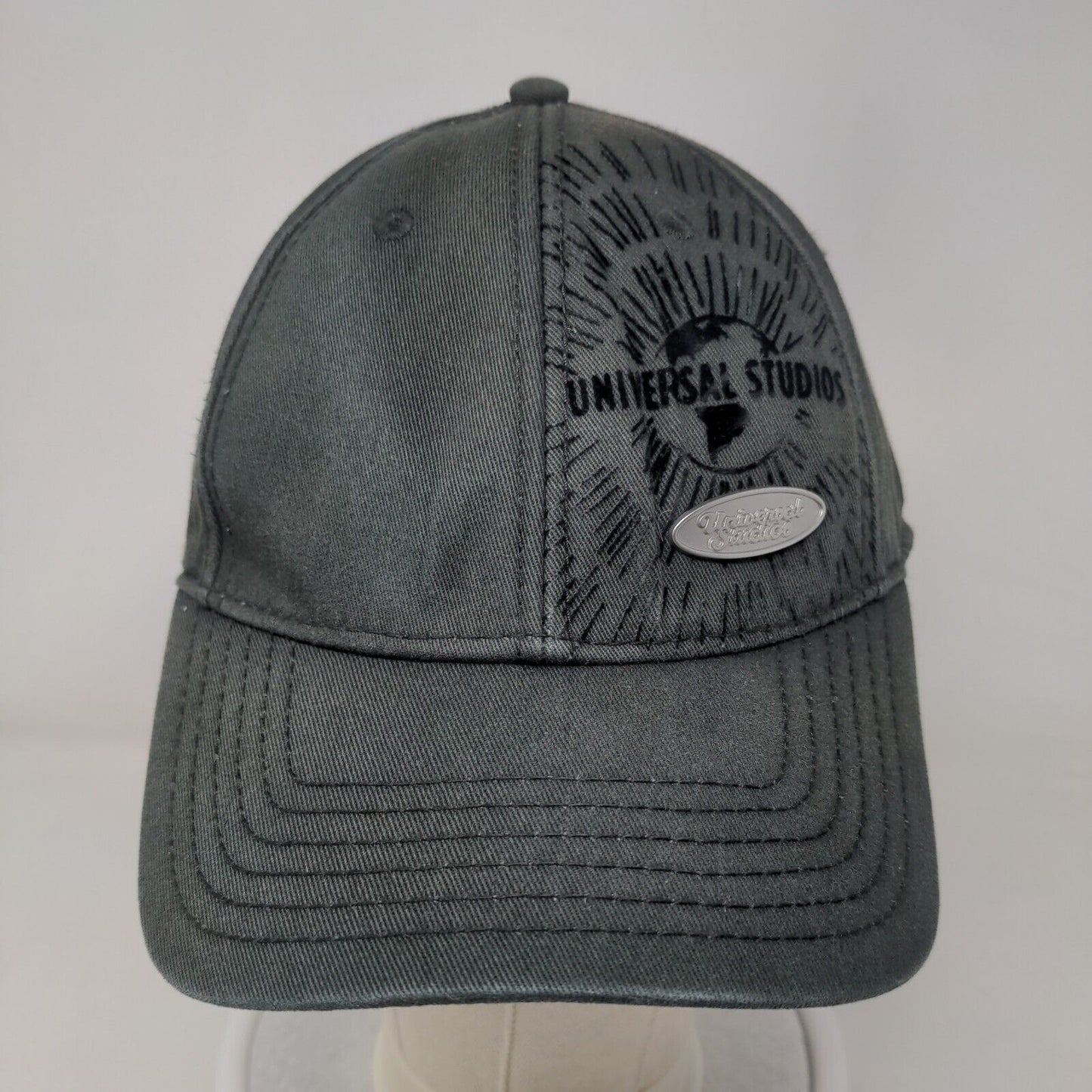 Universal Studios Strapback Hat Green One Size Embroidered Adjustable