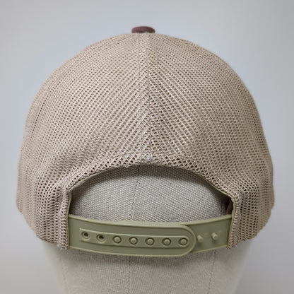 Richardson Trucker Hat Brown One Size Onager Miticide Est 2002 Mesh Back Patch