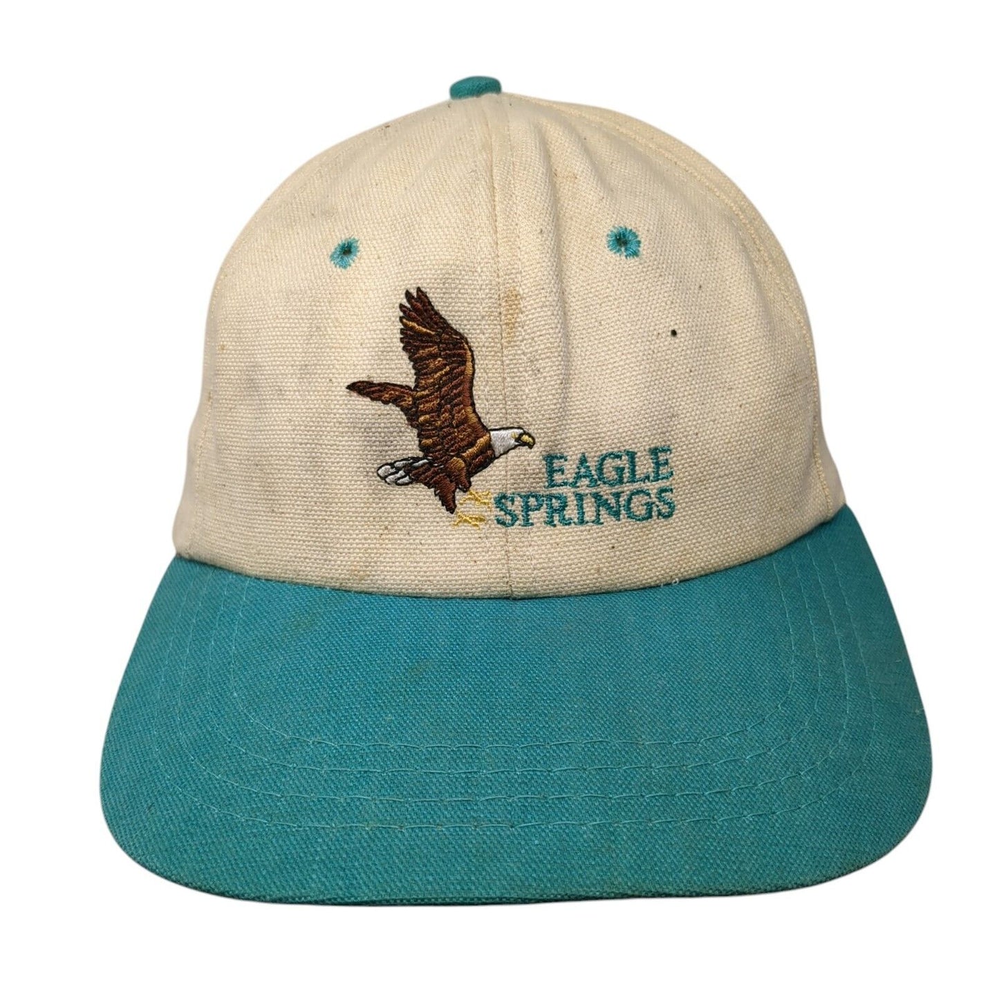Eagle Springs Slideback Hat Multi One Size Adjustable Leather Strap