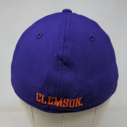 New Era Men's Fitted Hat Purple S-M Clemson Tigers Embroidered Logo