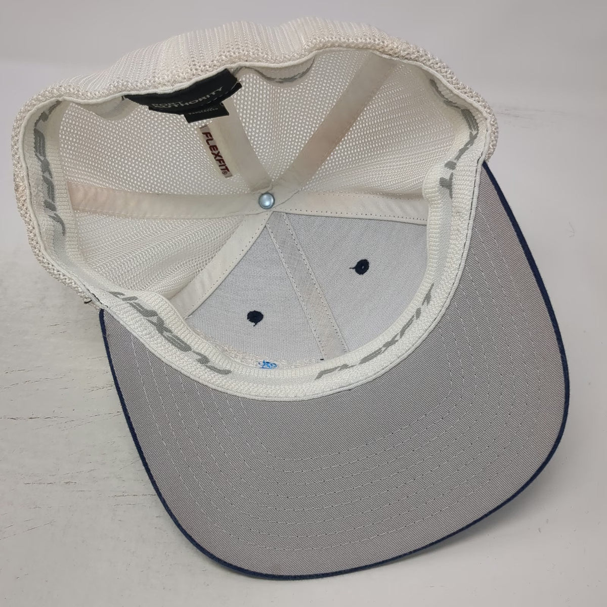 Port Authority Baseball Cap Blue XL Hat Mesh Back Electrical Wholesale Supply