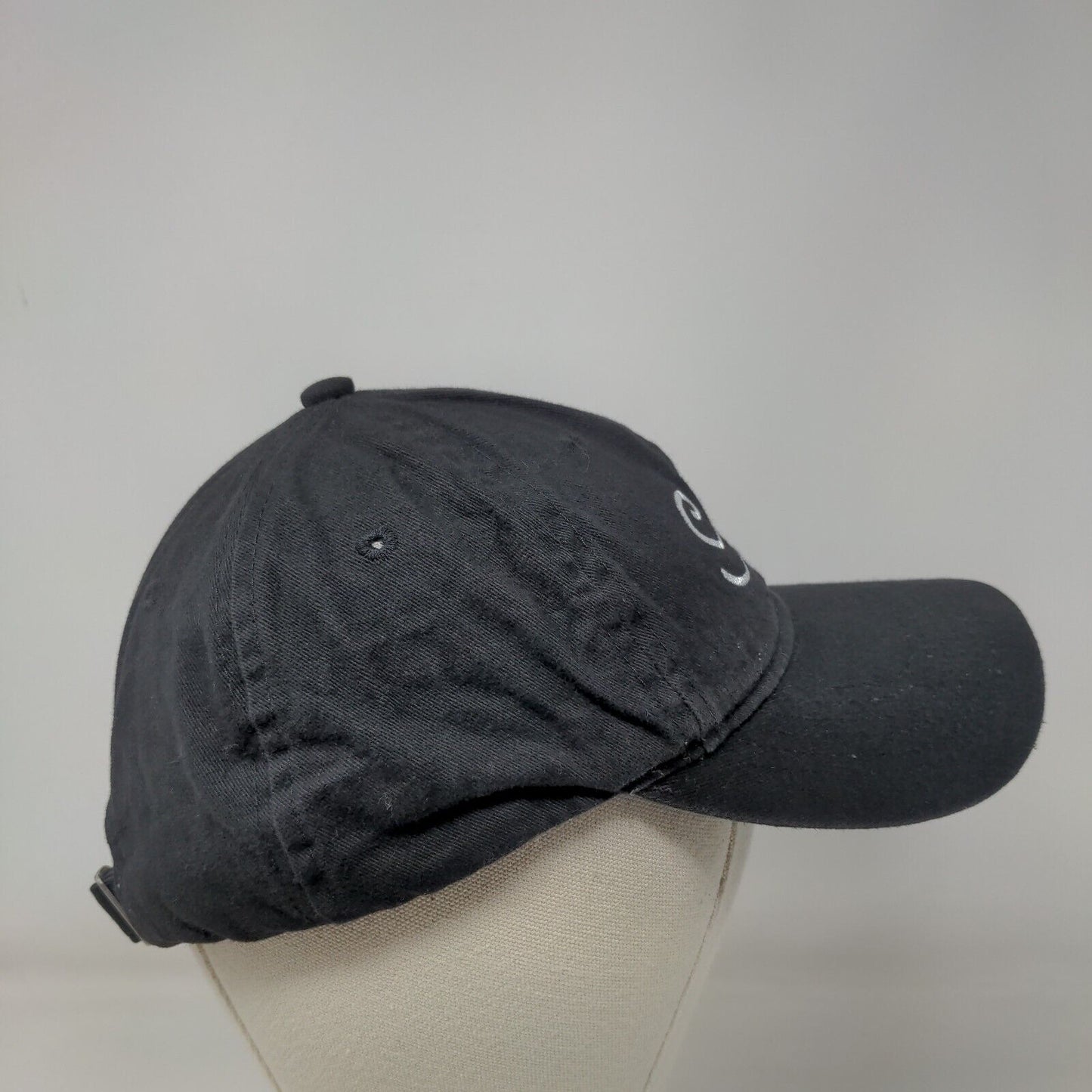 Visit St. Pete Clear Water Slideback Hat Black OS Adjustable Port & Company