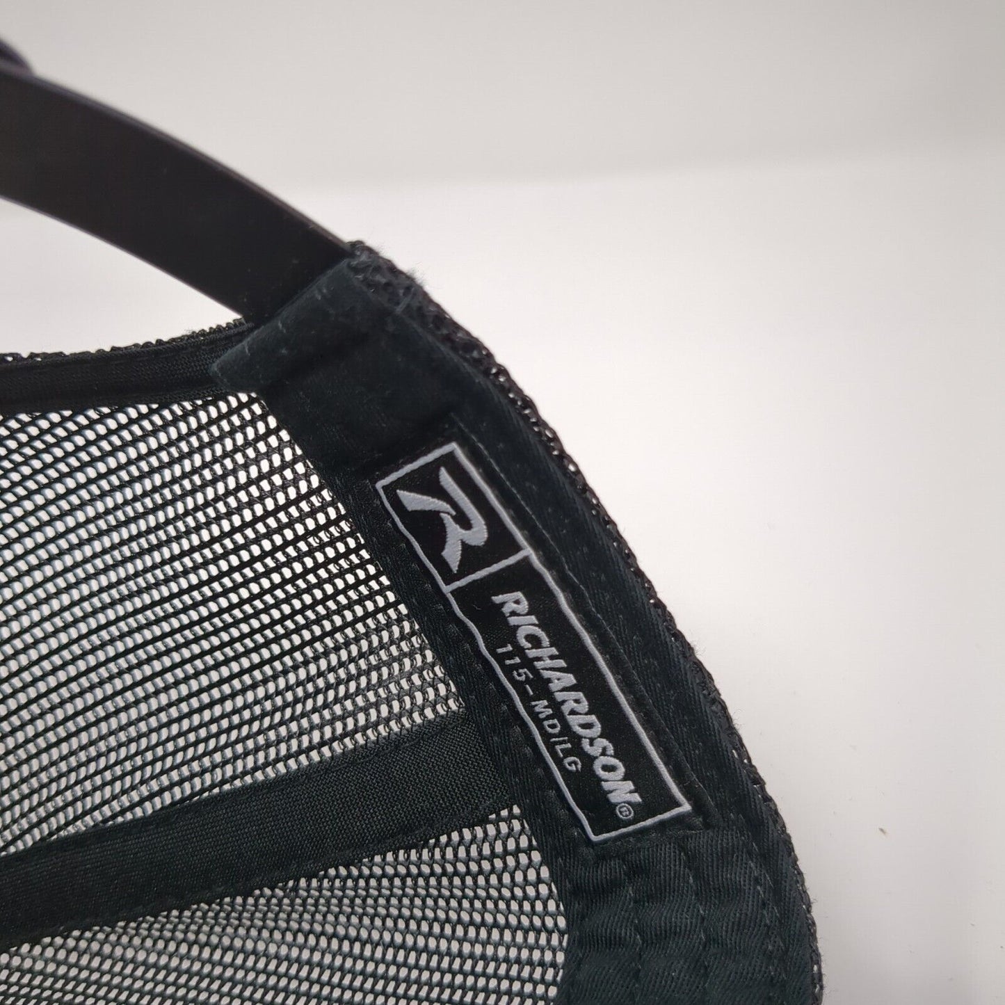 Encore Wire Logo Snapback Mesh Back Trucker Hat Gray M/L Richardson