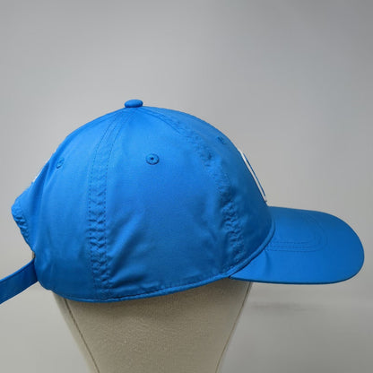 Weber Ranch Vodka Baseball Cap Blue One Size Slideback Rubber Patch Logo Hat
