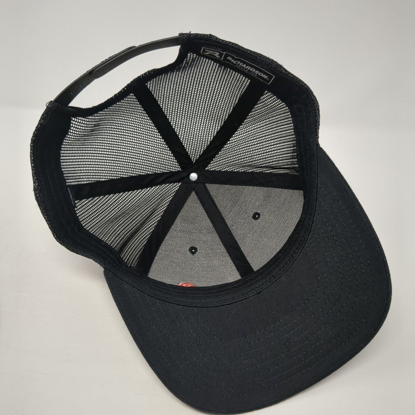 Healthwise Snapback Trucker Hat Black One Size Adjustable Richardson