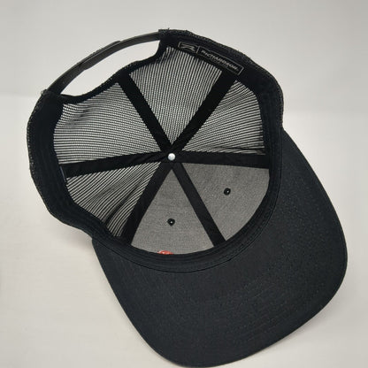 Healthwise Snapback Trucker Hat Black One Size Adjustable Richardson