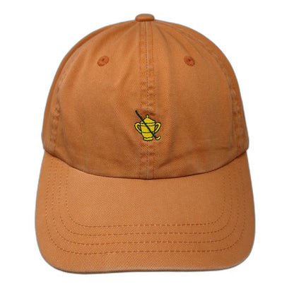 Imperial Baseball Cap Orange OSFM Slideback Cotton Golf Trophy Logo Hat Sport