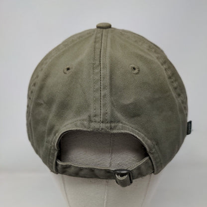 APU Slideback Hat Brown One Size Adjustable Embroidered Vented Holes Legacy