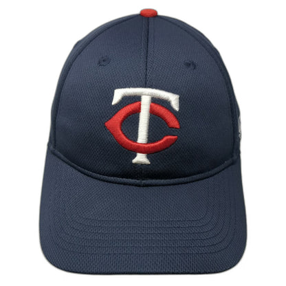 OC Sports Minnesota Twins MLB Baseball Cap Blue One Size Strapback TC Logo Hat