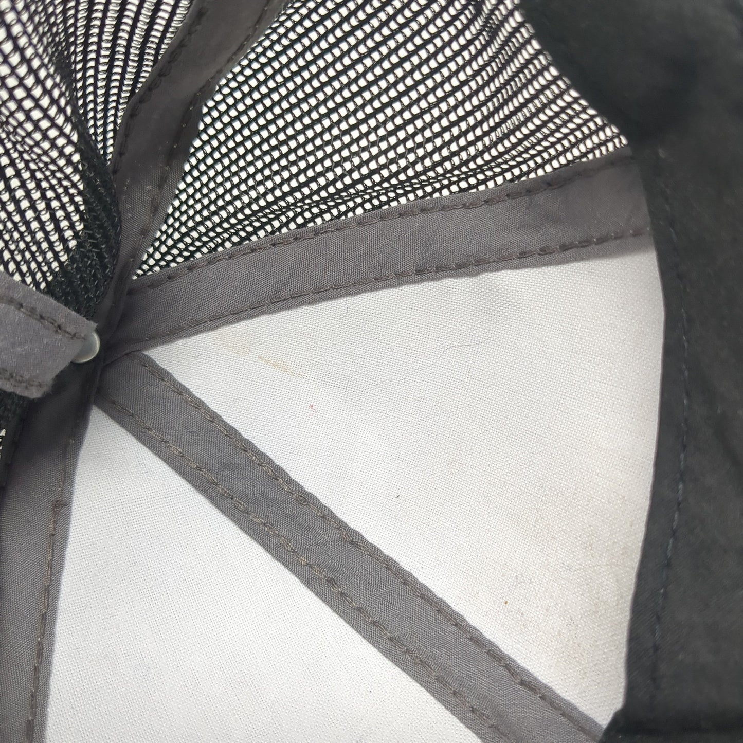 Triple C Agency Strapback Trucker Hat Multicolor One Size Mesh Back