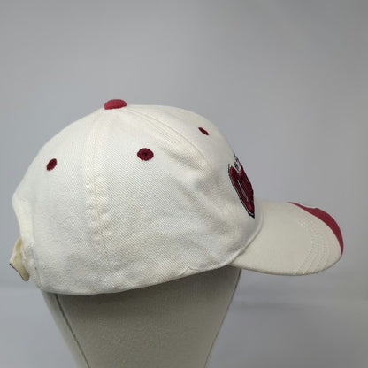 Oklahoma Sooners NCAA Top of the World Cap White One Size Strapback Embroidered
