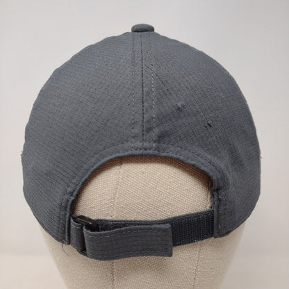 Under Armour Vent Strapback Hat Gray OSFA Free Fit Adjustable 6 Panel