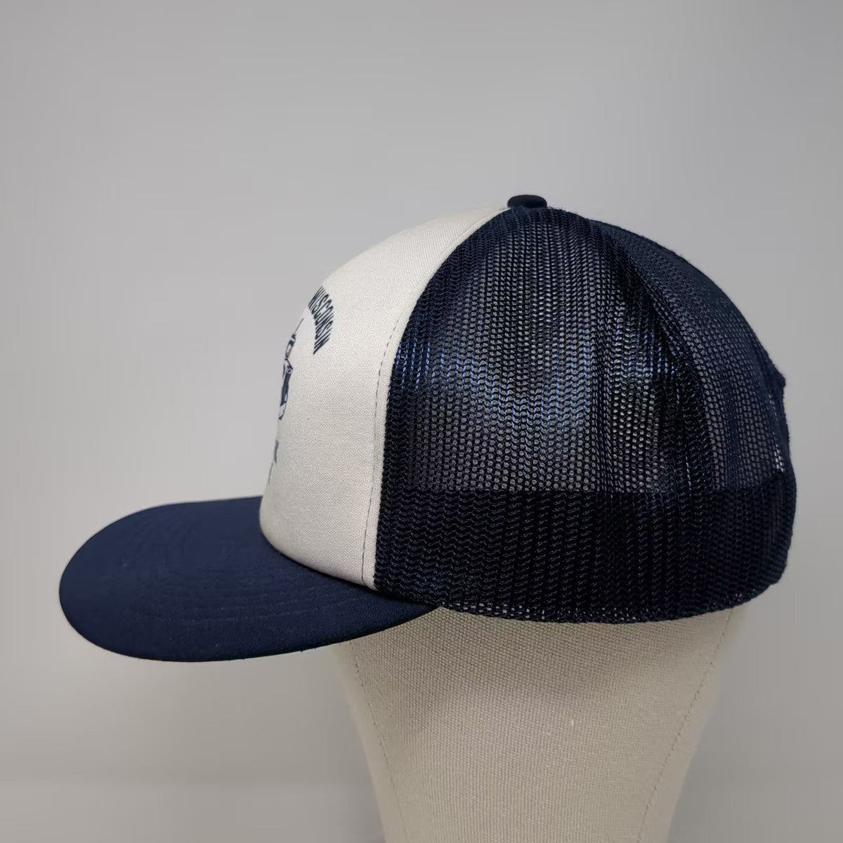 Southern Wisconsin Truck Sale Kenosha WI Snapback Trucker Hat Blue White Vintage