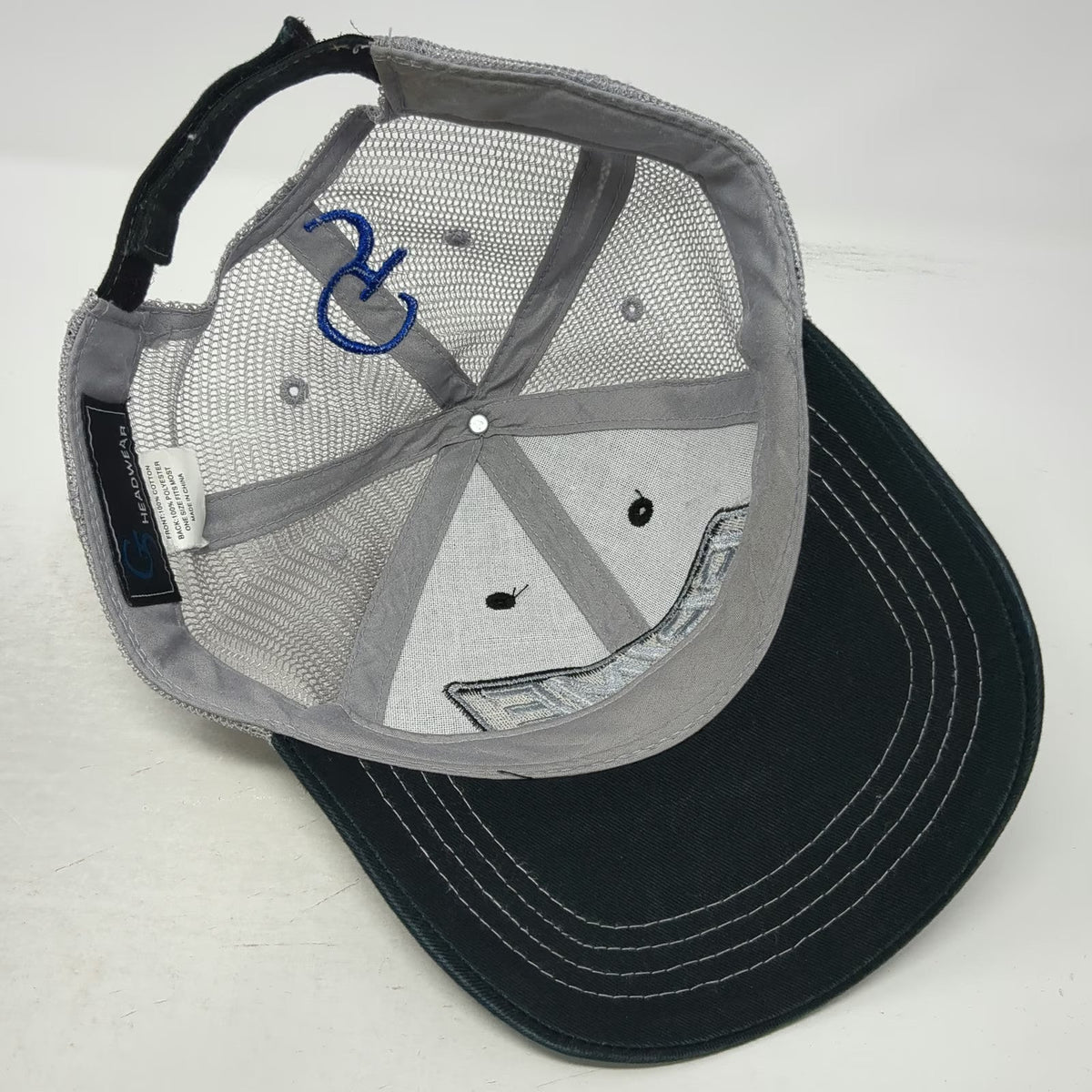 G5 Headwear Baseball Cap Black One Size Prime Archery Mesh Back Strapback Hat