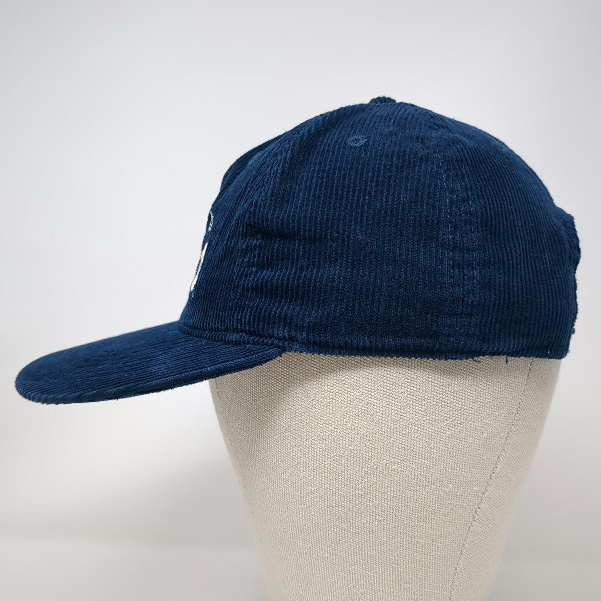 Mad Engine 5 Panel Blue One Size Coors Corduroy Logo Beer Brewery Snapback Hat