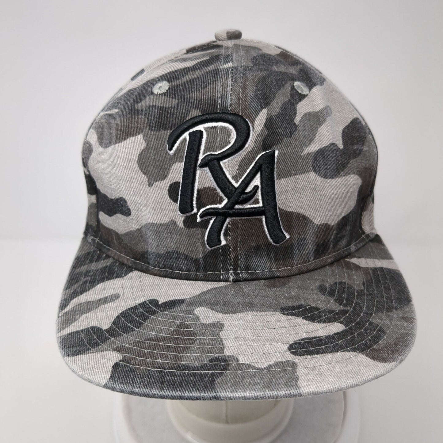 RA Rijo Athletics Fitted Hat Camouflage One Size Adjustable Embroidered 6 Panel