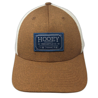Hooey Trucker Hat Brown One Size Mesh Back Snapback Blue Underbrim Texas Hat