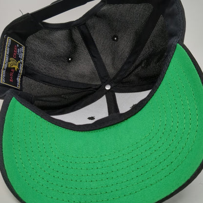 Eagle Crest Snapback Black One Size US Army Great Seal Patch Mesh Baseball Hat