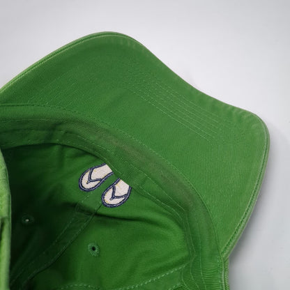 Life is Good Green Yellow Blue Baseball Cap One Size Slideback Flip Flops Hat