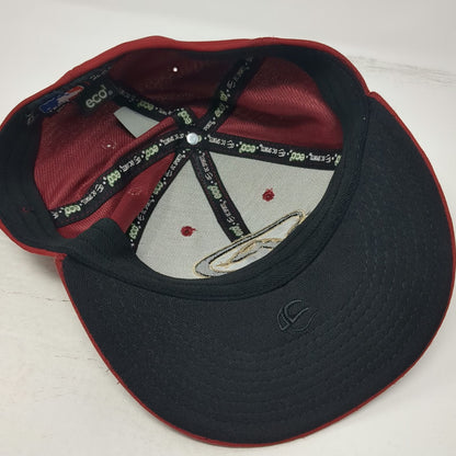 Arizona Diamondbacks MLB OC Sports Baseball Cap Red M Fitted Embroidered Logo