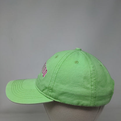 Marco Island Florida Strapback Hat Green One Size Adjustable Alvin's Island