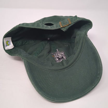 Out Of Beer Life Is Crap Slideback Hat Green One Size Adjustable