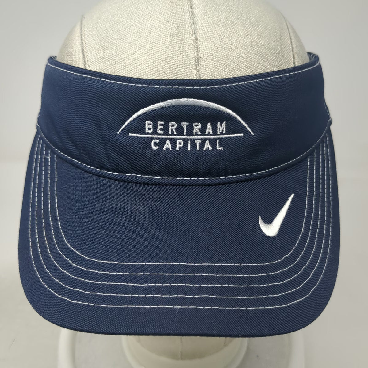 Nike Visor Blue One Size Bertram Capital Dri-FIT Adjustable Golf Sport Hat