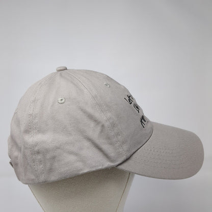 Let's Assume I'm Right It'll Save Time Strapback Hat Tan One Size