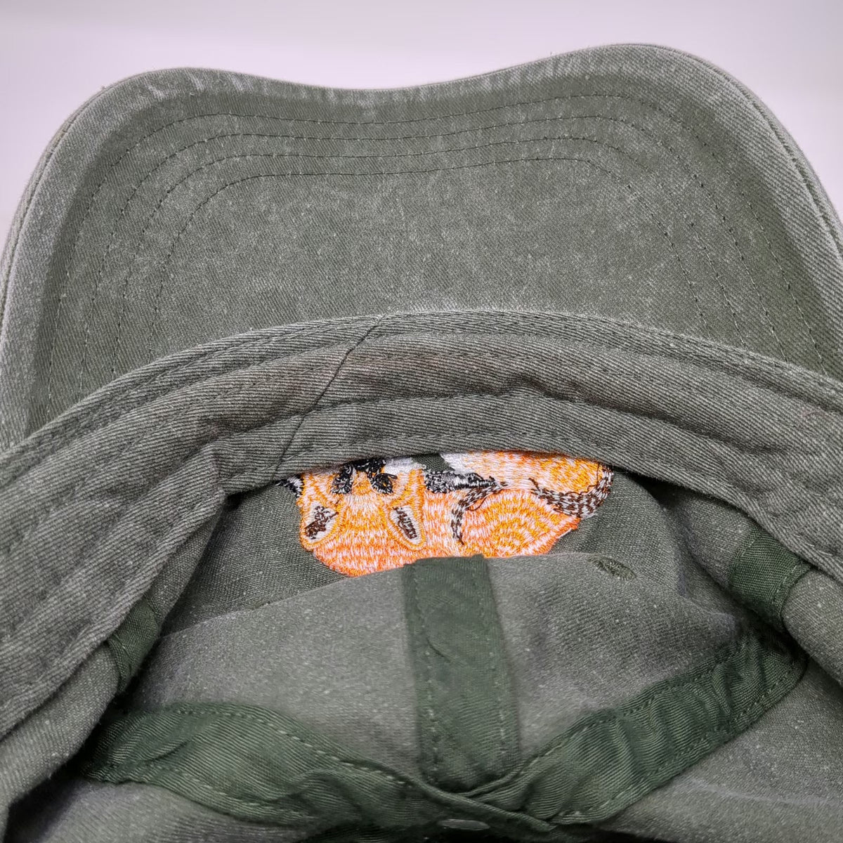 Eco Baseball Cap Green One Size Fox Lewis & Clark National Historic Trail Hat