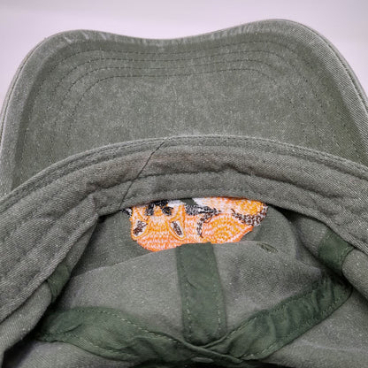 Eco Baseball Cap Green One Size Fox Lewis & Clark National Historic Trail Hat