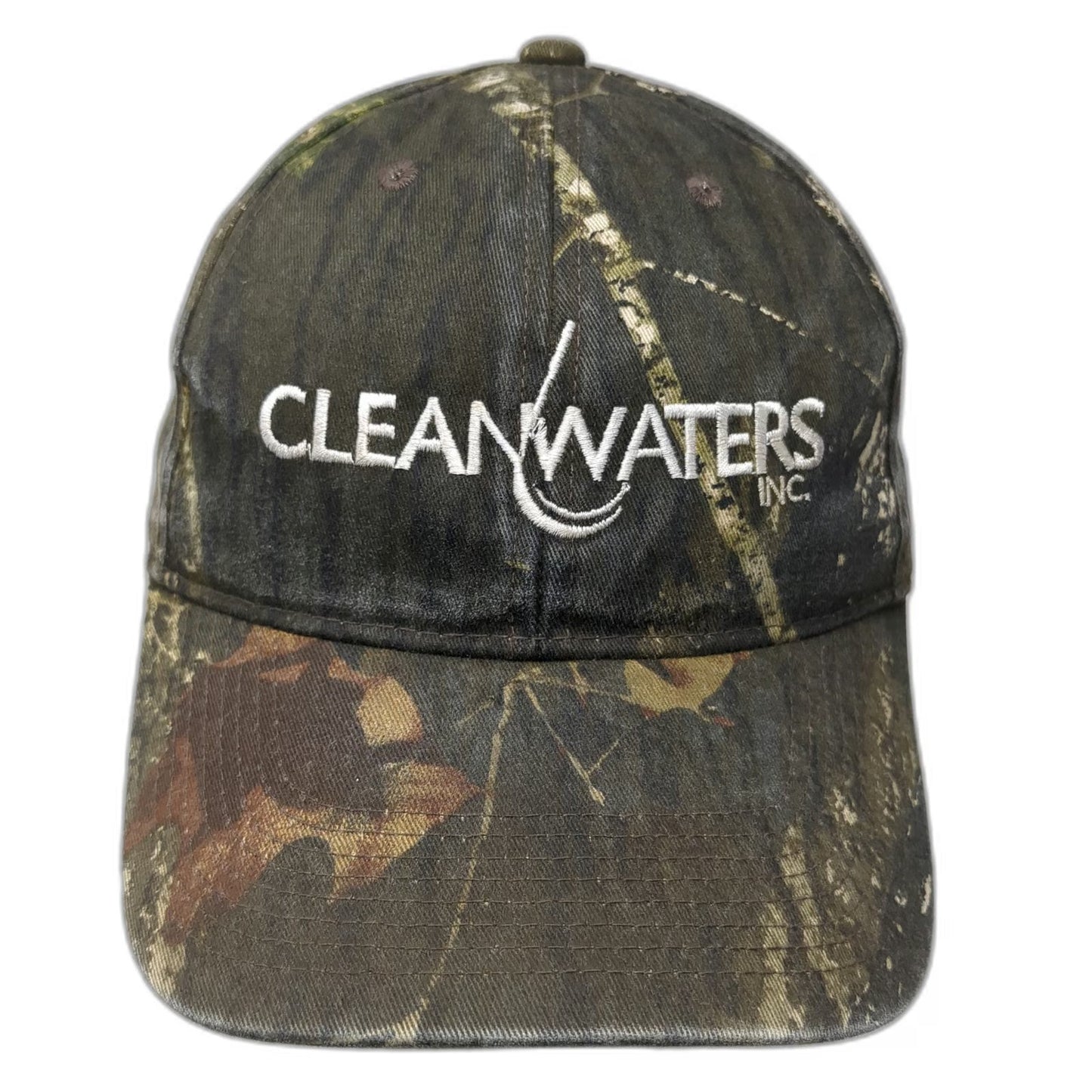 Outdoor Cap Snapback Green One Size Camouflage Clean Waters Inc Fishing Hat