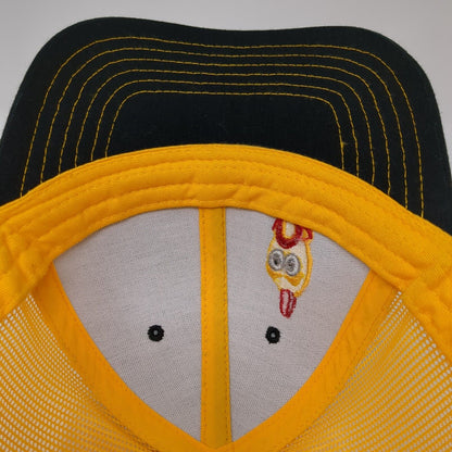 Screaming Chicken Snapback Trucker Hat Multicolor OS Adjustable Mesh Back Otto