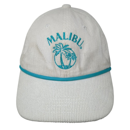 Malibu Slideback Baseball Cap Beige One Size Adjustable Rope Corduroy