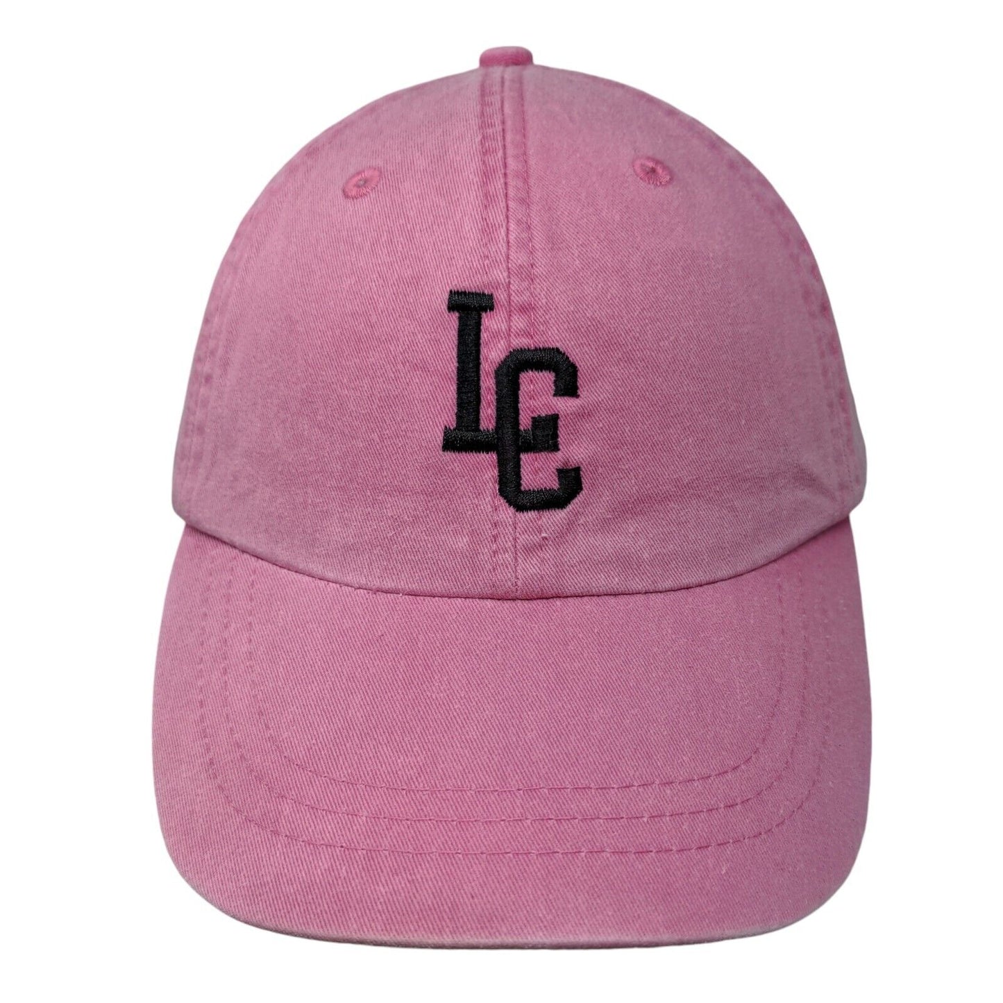 Lewis Clark Slideback Hat Pink One Size Adjustable Embroidered 6 Panel Adams