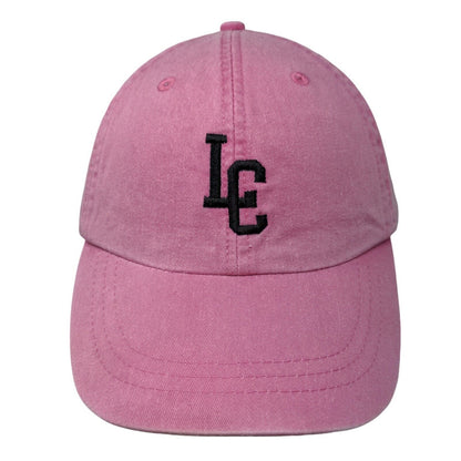 Lewis Clark Slideback Hat Pink One Size Adjustable Embroidered 6 Panel Adams