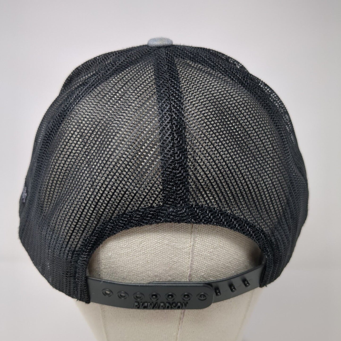 Altabank Snapback Trucker Hat Gray One Size Adjustable Mesh Back Richardson