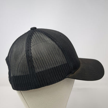 Milwaukee Trucker Hat Black OSFM Mesh Back Snapback Tools Patch Logo Gridiron