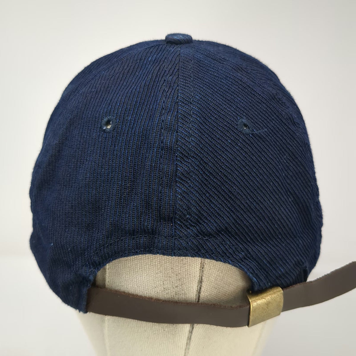 The Ampal Creative 5 Panel Blue One Size Hat Hot Curl Surfing Corduroy Strapback