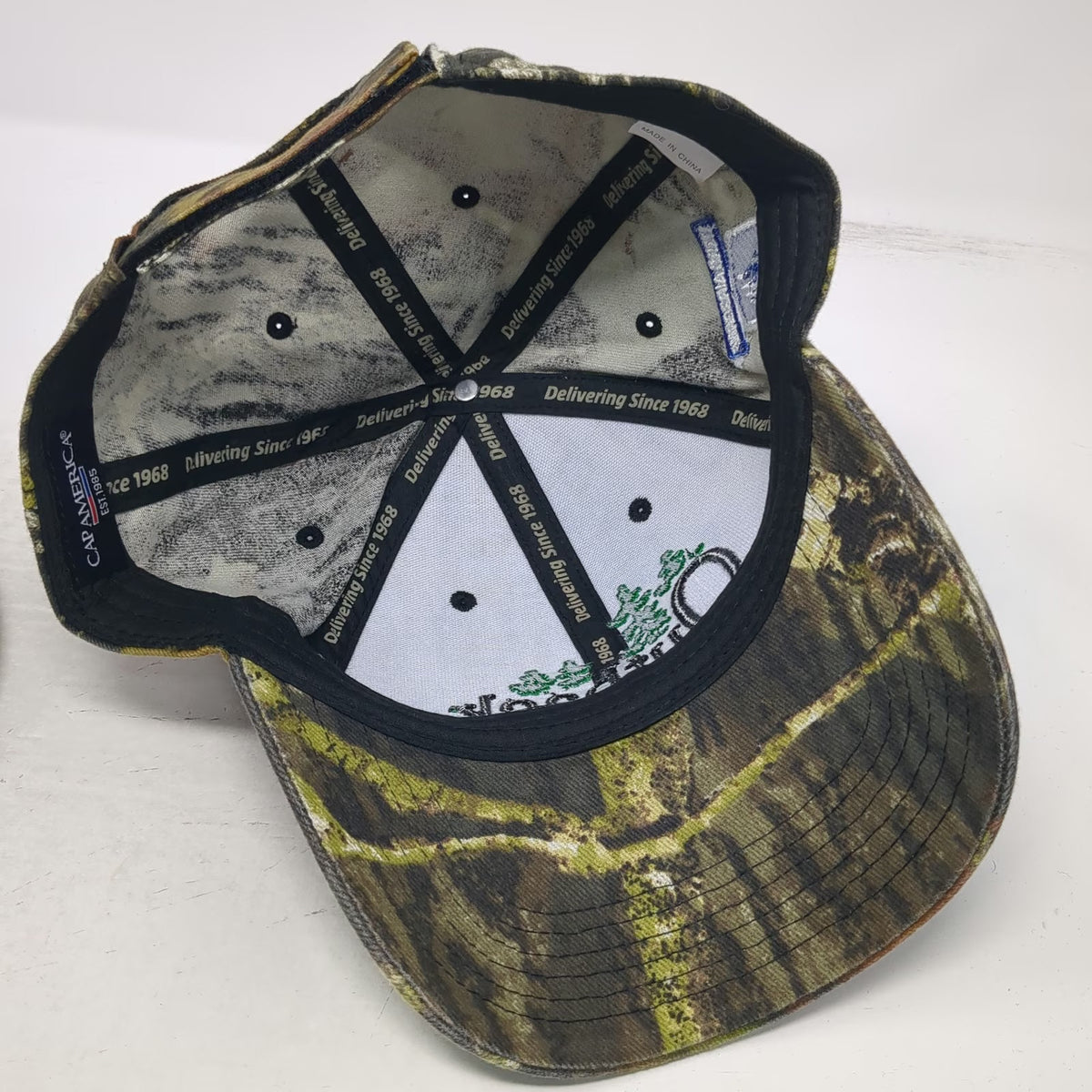 Cap America Baseball Cap Green OSFM Outback Materials 173rd Airborne Camo Hat