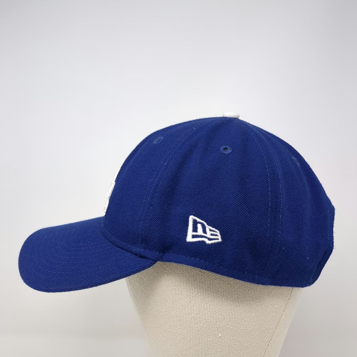 New Era Los Angeles Dodgers MLB Baseball Cap Blue One Size LA Logo Hat Strapback