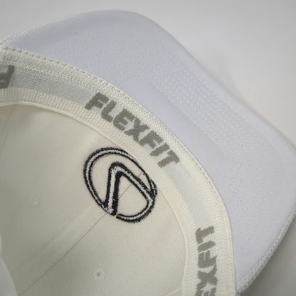Flexfit Baseball Cap White One Size Newport Lexus Embroidered Logo Mesh hat