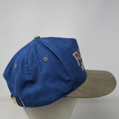 Florence Oregon Coast Slideback Hat Multicolor OSFA Adjustable Vented Holes Katl