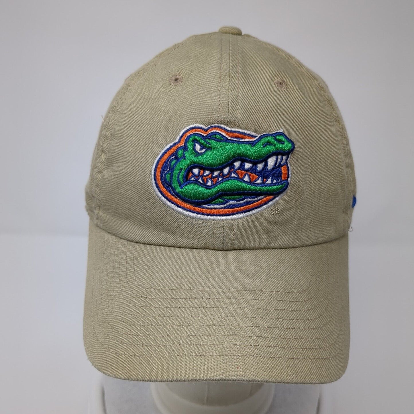 Florida Gators Slideback Hat Tan OSFA Embroidered Logo 100% Polyester