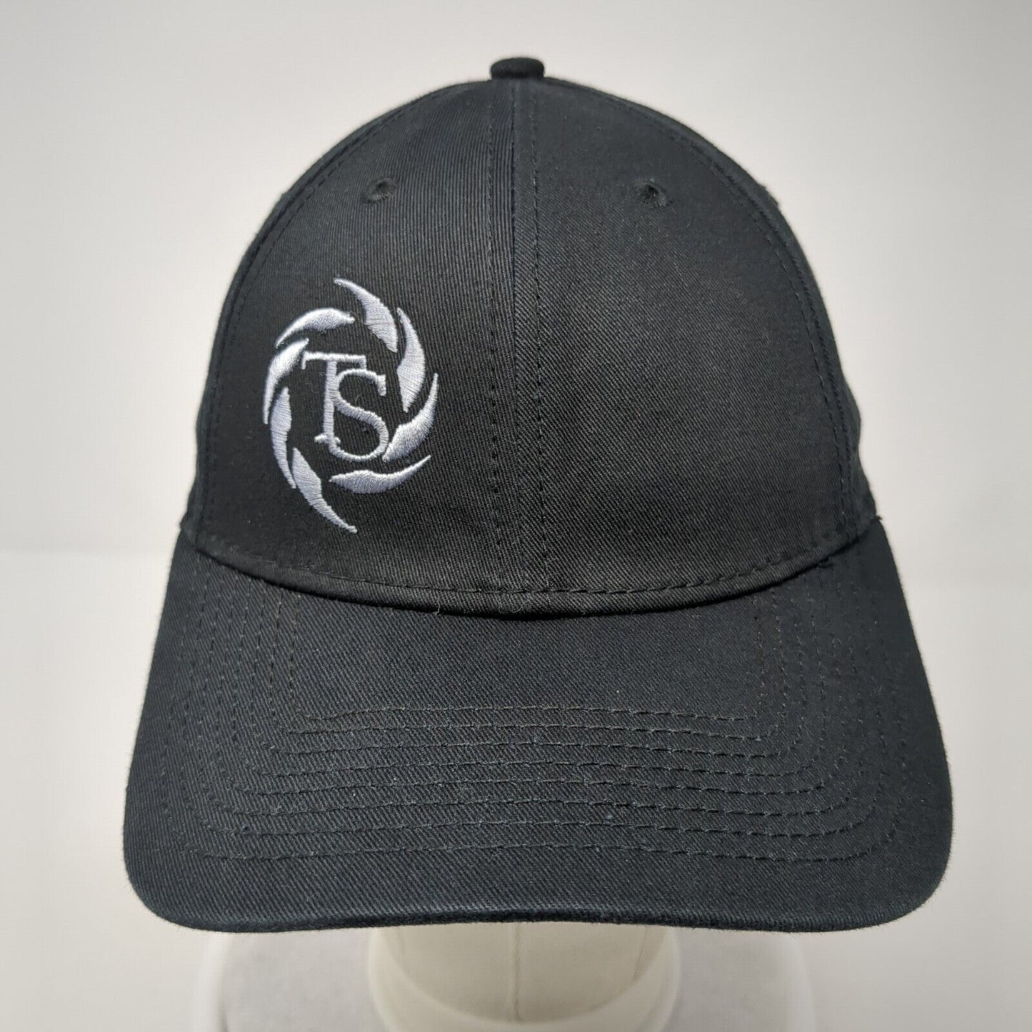 TS Tactical Solutions Strapback Hat Black One Size Embroidered New Era