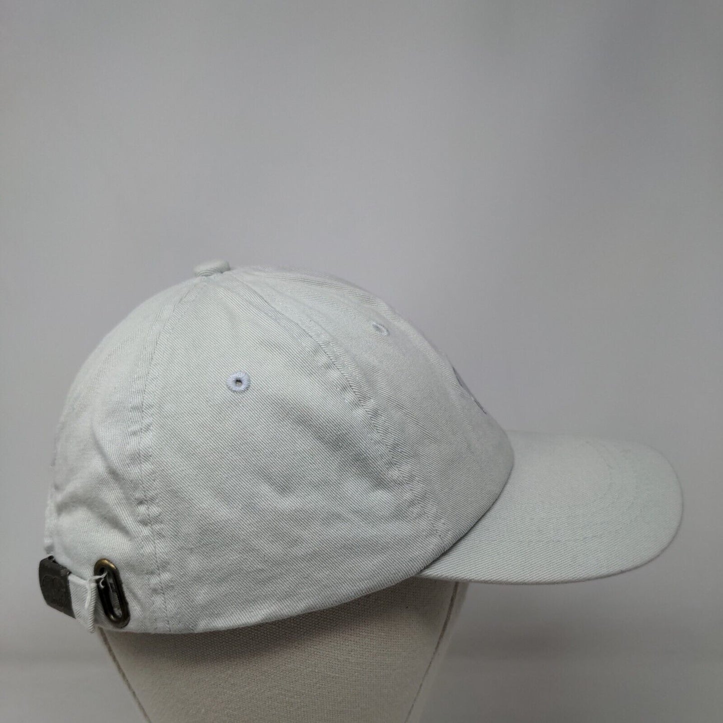 Elephant Ivory Ella Slideback Hat Gray One Size Embroidered 6 Panel