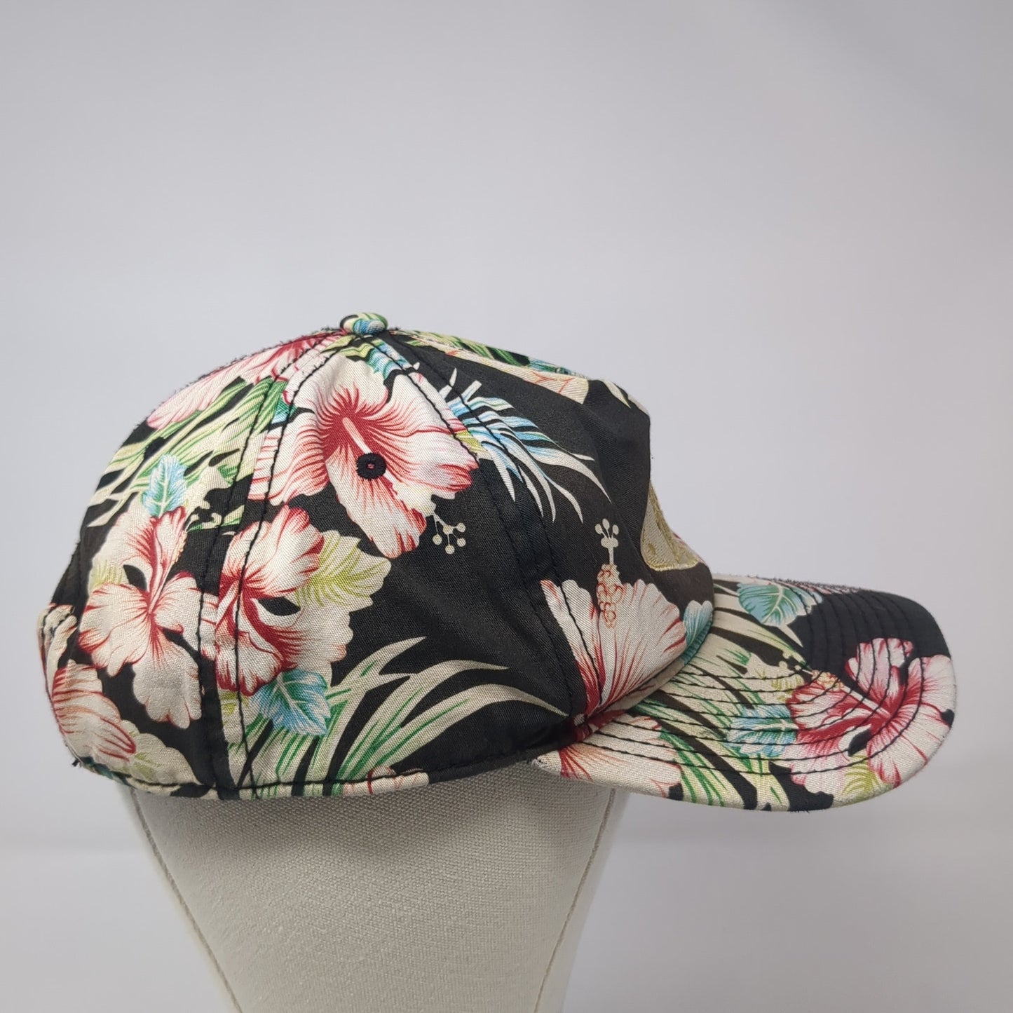 Kern River Brewing Company Snapback Hat Multicolor OS Adjustable Floral Otto