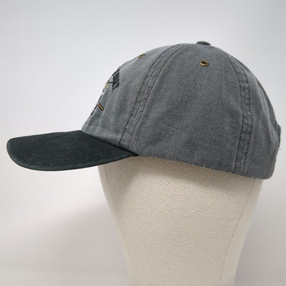 Cameo Baseball Cap Gray One Size Salmon Falls Resort Ketchikan Alaska Fishing