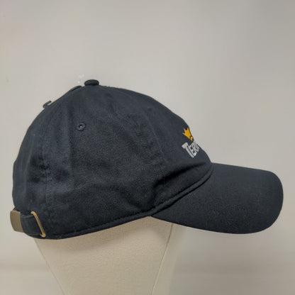 L.L. Bean Men's Terra King Slideback Hat Black OSFA Embroidered Logo Cotton