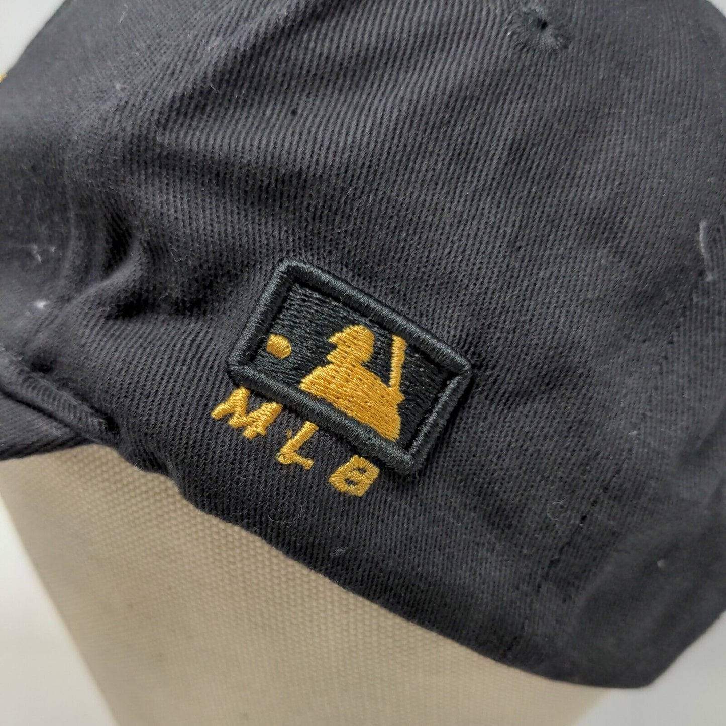Unbranded Men's Slideback Hat Black Adjustable Embroidered New York Yankees Logo